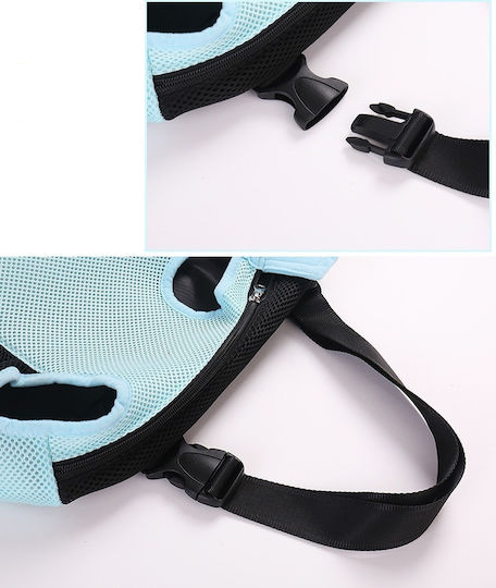 Purple Dog Cat Chest and Back Carrier L P33-44cm S40-50cm, P14cm, weight 4-7kg