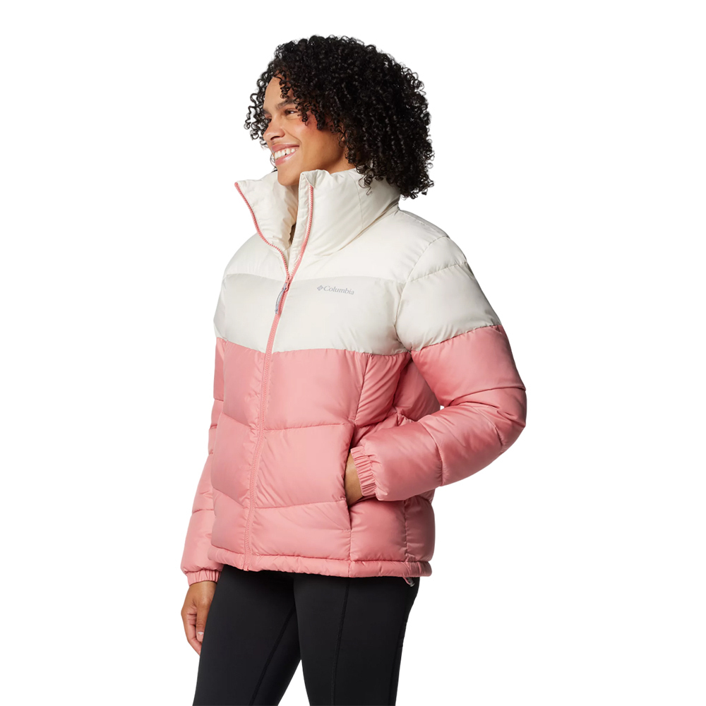 ジャケット・アウター Columbia hooded puffer jacket pink 00s Columbia Puffect Ii Women's Short Puffer Jacket for Winter Pink