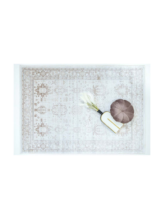 Ezzo Barocco D187ah9 Rug Rectangular Cream