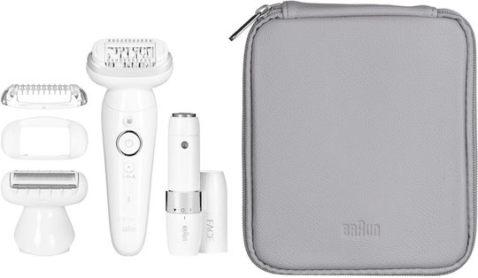 Braun Silk-épil 9 Αποτριχωτική Μηχανή Epilator για Πρόσωπο & Σώμα