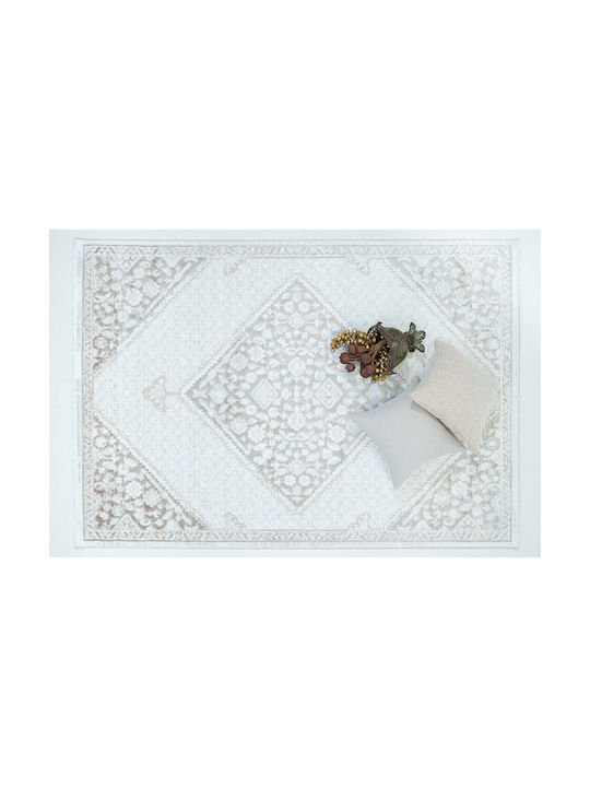 Ezzo Veneto D309a1w Rug Rectangular Cream