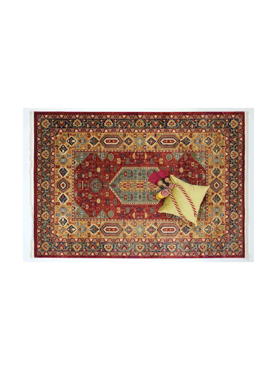 Ezzo Orient 9544a A Rug Fireplace Rectangular Al Red