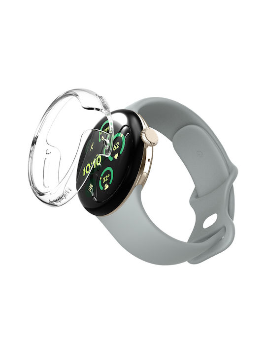 Spigen Thin Fit σε Διάφανο χρώμα για Google Pixel Watch 3, 2, 1