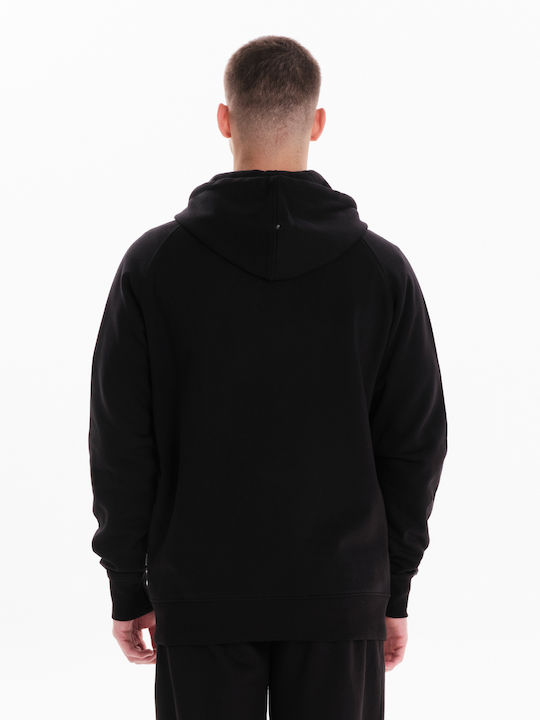 Hooded Cardigan Black