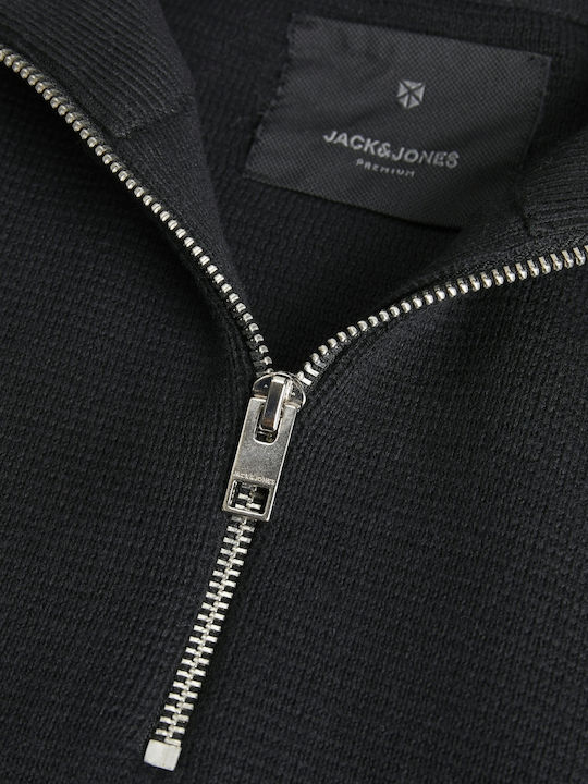 Langarm-Pullover Schwarz
