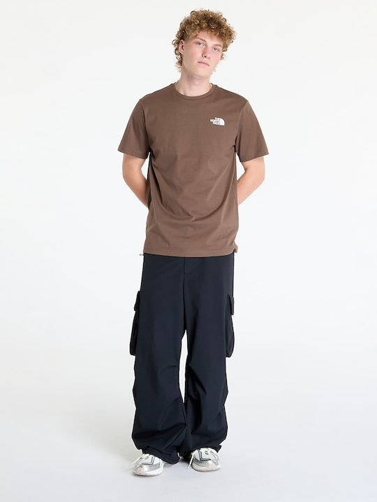 T-shirt Smokey Brown, Tnf Black