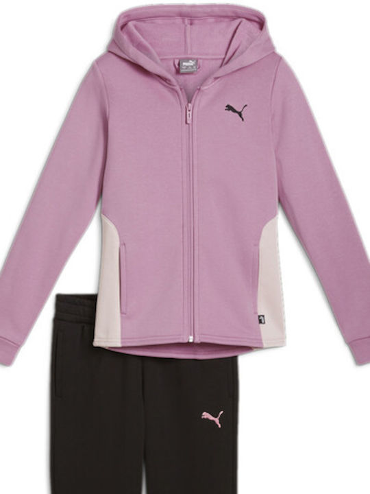 Puma Kinder Sweatpants Set - Jogginganzug Rosa