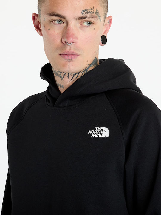 The North Face Raglan Box Men's Sweatshirt with Hood Tnf black