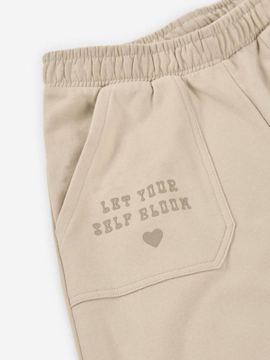 Losan Kids Sweatpants Beige Φούτερ