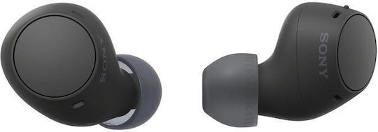 Sony WF-C510 In-ear Bluetooth Handsfree Ακουστικά με Αντοχή στον Ιδρώτα και Θήκη Φόρτισης Μαύρα