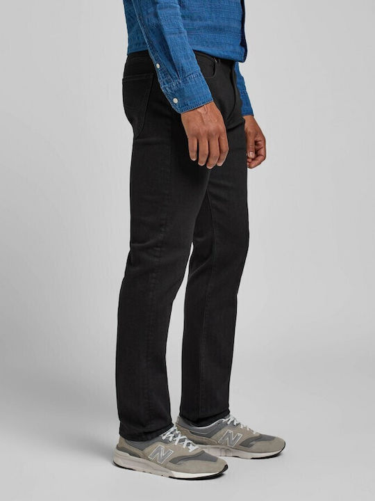 Fit Mvp Men's Jeans Pants Elastic with Regular Fit Black