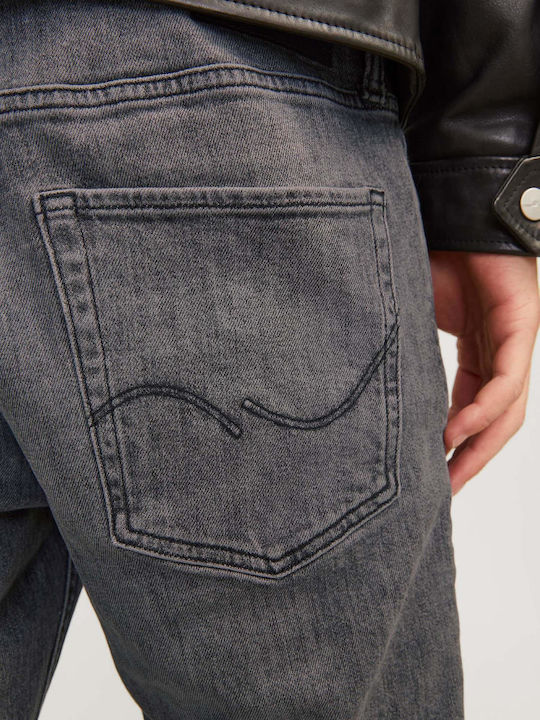 Herren Jeanshose Elastisch mit Regulär Gerade Anwendung Grau