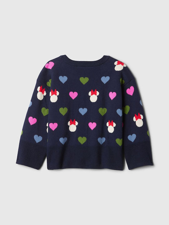 GAP Kinderpullover Langarm Blau Boxy