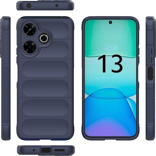 Back Cover Σιλικόνης Navy Μπλε (Redmi 13 / Poco M6 4G)