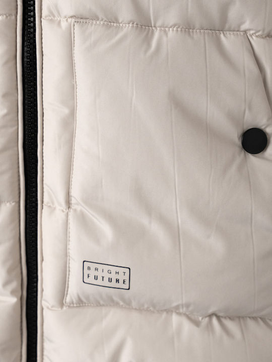 Kinder Freizeitjacke Ärmellos mit Kapuze Graphite
