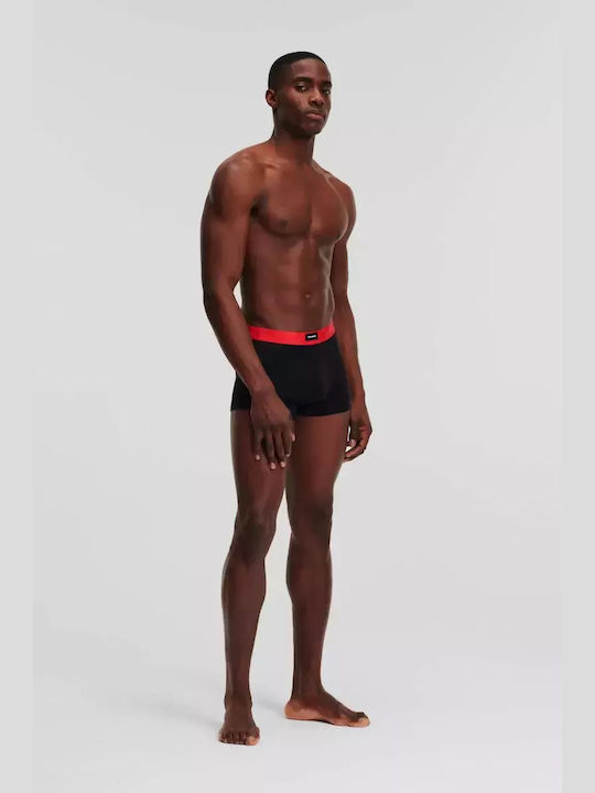 Herren Boxershorts Schwarz 7Packung