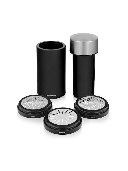 Microplane Χειροκίνητος Μύλος Πιπεριού Inox σε Μαύρο Χρώμα 18cm