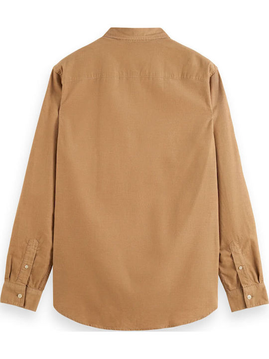 Scotch & Soda Corduroy Κοτλέ Πουκάμισο Desert Sand