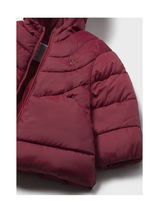 Mayoral Kids Casual Jacket Cherry