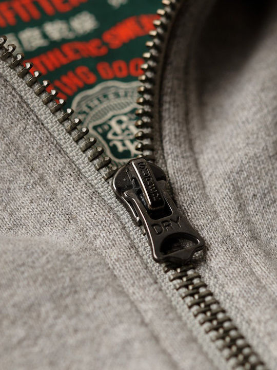 M Vintage Athletic Sweatshirt Gray