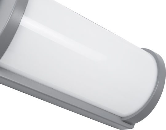 GloboStar Celestial Επιτοίχια Εξωτερική Πλαφονιέρα LED IP65 15W με Φυσικό Λευκό Φως 26x9x13.5εκ.