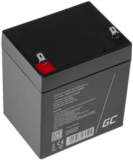Green Cell Μπαταρία UPS με Χωρητικότητα 4Ah και Τάση 12V AGM59 1τμχ