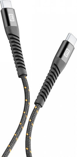 Cellular Line Regular USB 2.0 Cablu USB-C bărbătesc - USB-C Negru 2m (TETRACABC2C2MK)