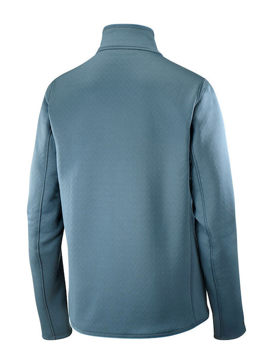 Essential Fleece Γυναικεία Ζακέτα με Φερμουάρ σε Navy Μπλε Χρώμα