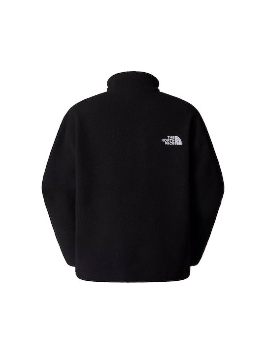 Fleece Damen Jacke in Schwarz Farbe