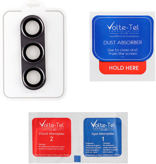 Volte-Tel Glass Cover Camera Protection Tempered Glass Silver for the Samsung S24 5G 8353109