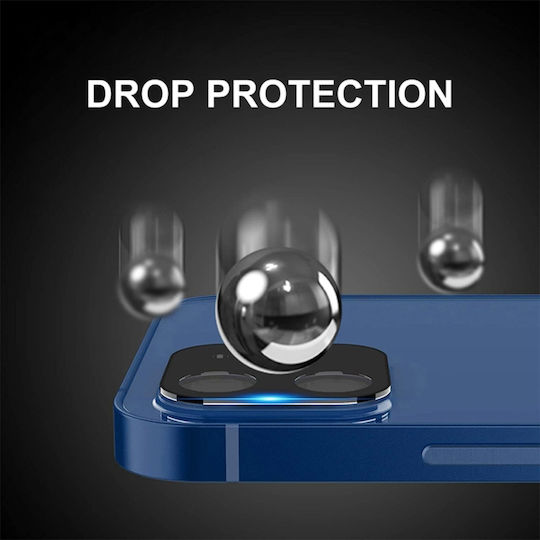 Techsuit Full Kameraschutz Gehärtetes Glas für das iPhone 12.