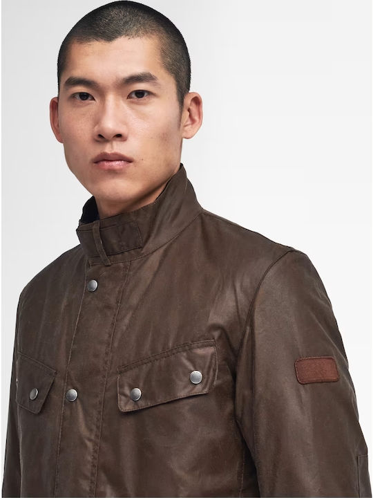 Duke Wax Jacket Waterproof and Windproof Bark