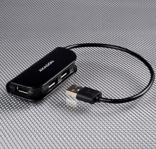 Axagon Hub 4 Θυρών USB 2.0 με σύνδεση USB-A