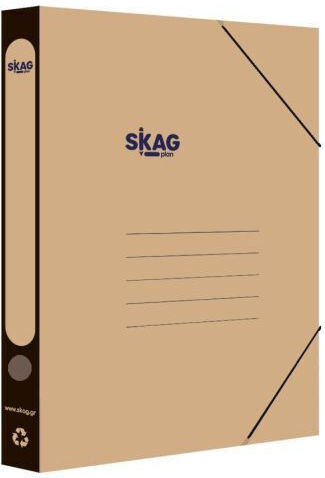 Skag Κουτί Κραφτ Λάστιχο 26.5x35.5 3,5cm 4 Χρώματα 233101
