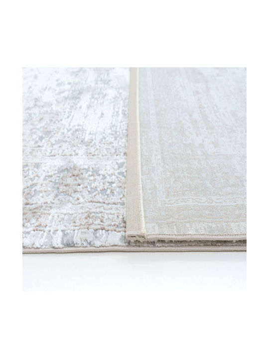 Ezzo Σετ Μοντέρνα Χαλιά Κρεβατοκάμαρας Cream 12-E079AH9 3τμχ