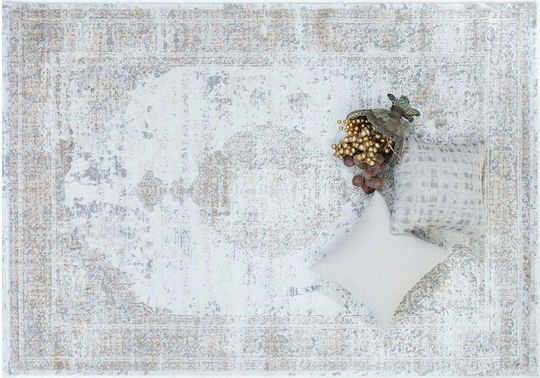 Ezzo Σετ Μοντέρνα Χαλιά Κρεβατοκάμαρας Cream 12-E079AH9 3τμχ