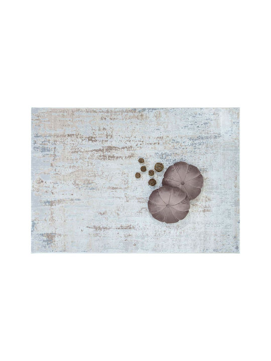 Ezzo Firenze D084ah9 Σετ Μοντέρνα Χαλιά Κρεβατοκάμαρας Cream 12-D084AH9 3τμχ