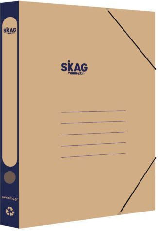 Skag Κουτί Κραφτ Λάστιχο 26.5x35.5 3,5cm 4 Χρώματα 233101