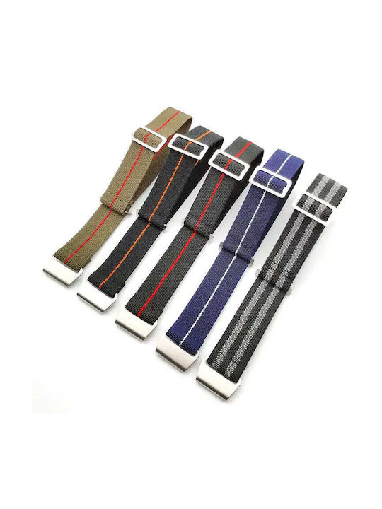 Fabric Strap Nato Brown 22mm