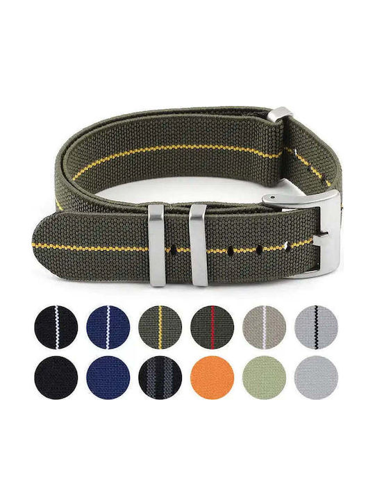 Riemen aus Stoff Nato Blau 18mm