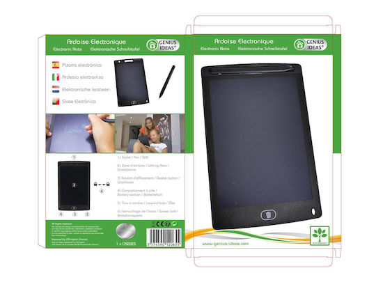 Genius Ideas LCD Електронен таблет за писане Черен
