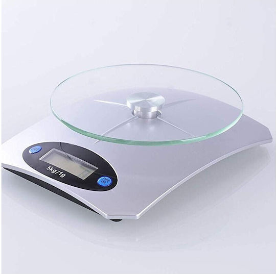 Ψηφιακή Ζυγαριά Κουζίνας έως 5kg Inox