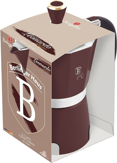 Berlinger Haus Кафеварки За Еспресо 3 Кафяви Cups