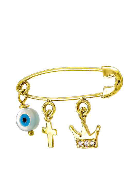 Kiriakos Gofas Παιδική Παραμάνα από Χρυσό 9K