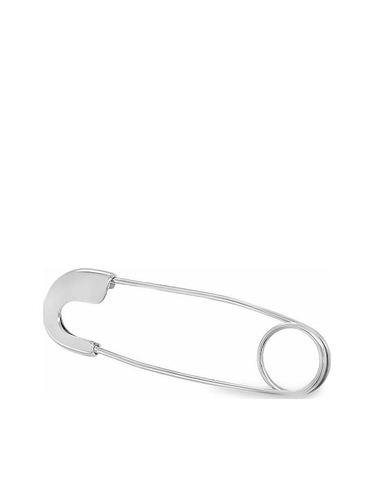 Xryseio Child Safety Pin made of White Gold 14K