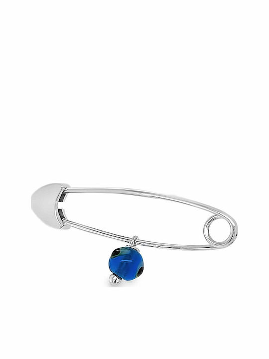 Xryseio Child Safety Pin made of White Gold 18K