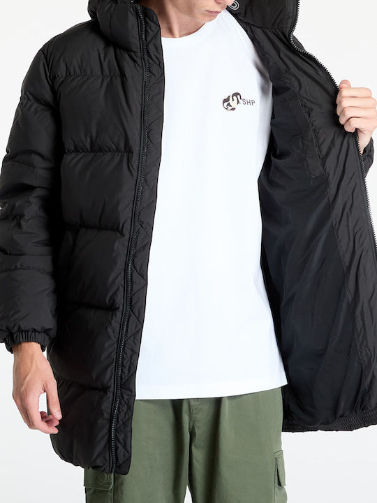 Winter Jacke Puffer Black