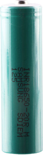 Samsung Επαναφορτιζόμενη Μπαταρία 18650 Li-ion 2000mAh 3.7V