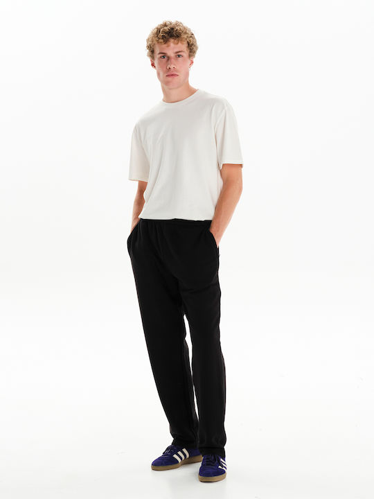 Sweatpants with Elastic Black