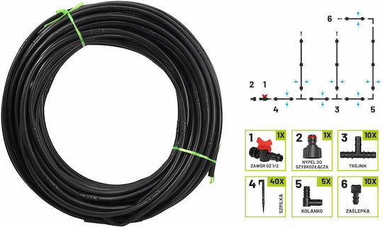 Drip Irrigation Hose Set 50m